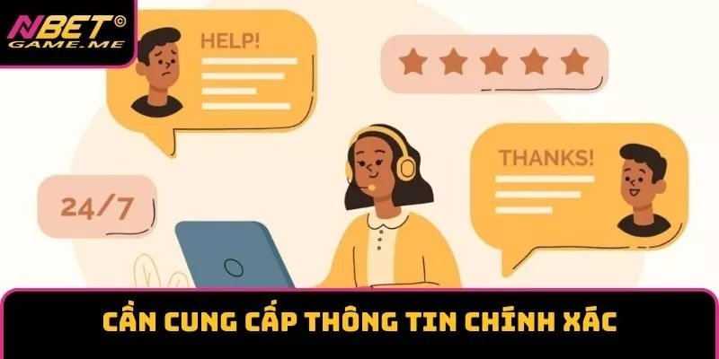 Thông tin cần độ chính xác cao Thông tin cần độ chính xác cao