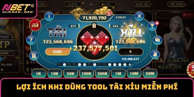 Lợi ích khi dùng tool tài xỉu miễn phí Lợi ích khi dùng tool tài xỉu miễn phí