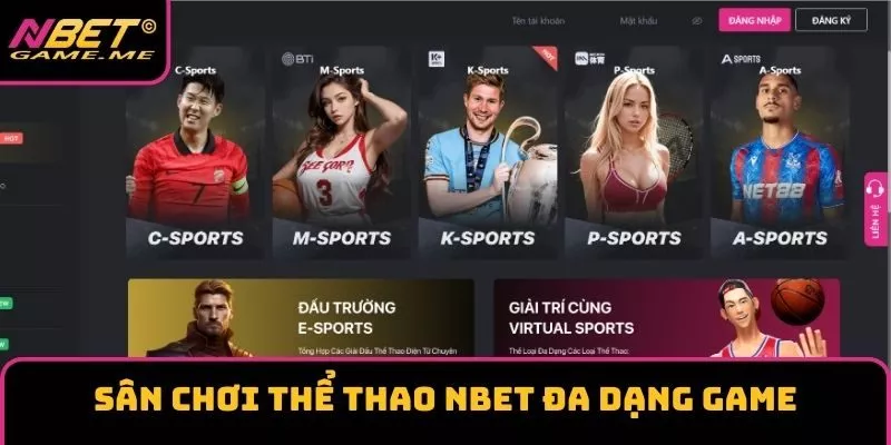 Sân chơi thể thao NBET đa dạng game Sân chơi thể thao NBET đa dạng game
